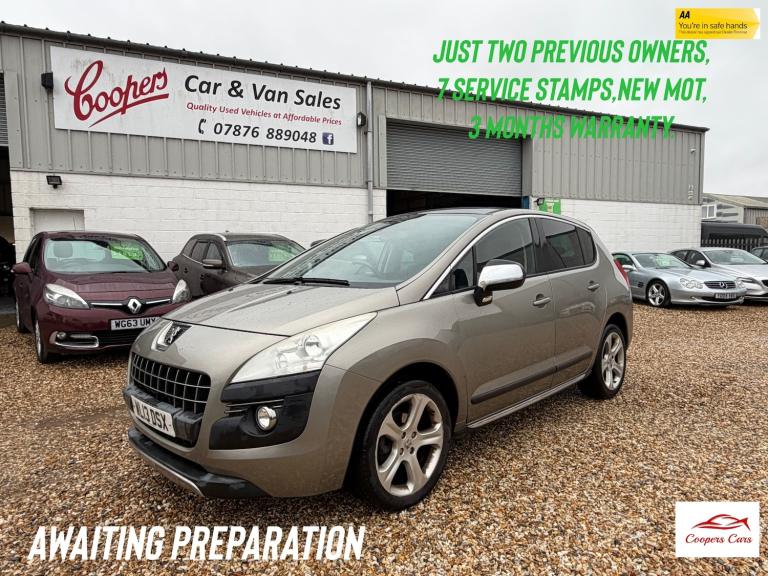 2013 Peugeot 3008 1.6 HDi 115 Allure 5dr HATCHBACK Diesel Manual