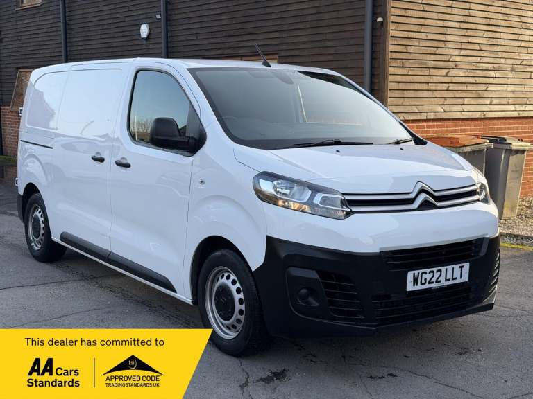 2022 Citroen Dispatch 1000 1.5 BlueHDi 100 Van Enterprise Pro PANEL VAN DIESEL Manual