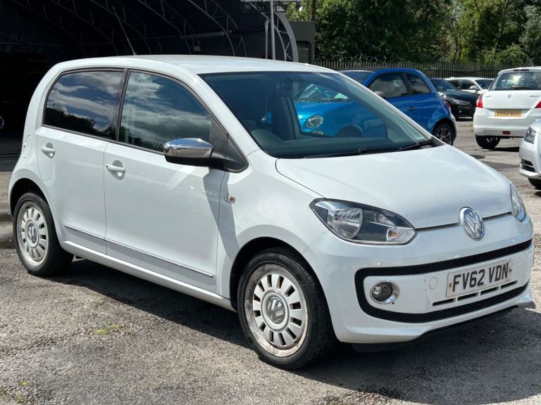 2012 Volkswagen up! 1.0 up! White Euro 5 5dr HATCHBACK Petrol Manual