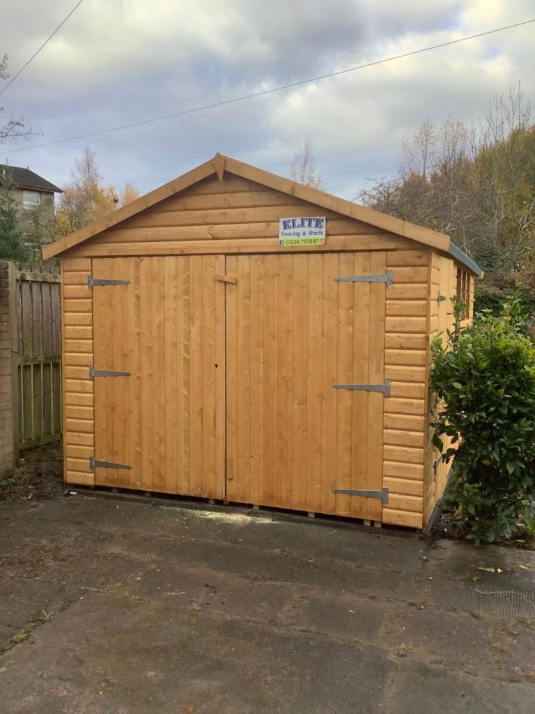 Heavy Duty 16x9 Garage 20mm Log