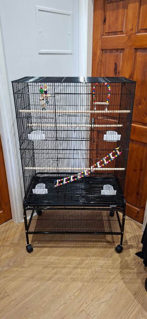 Pawhut large bird cage