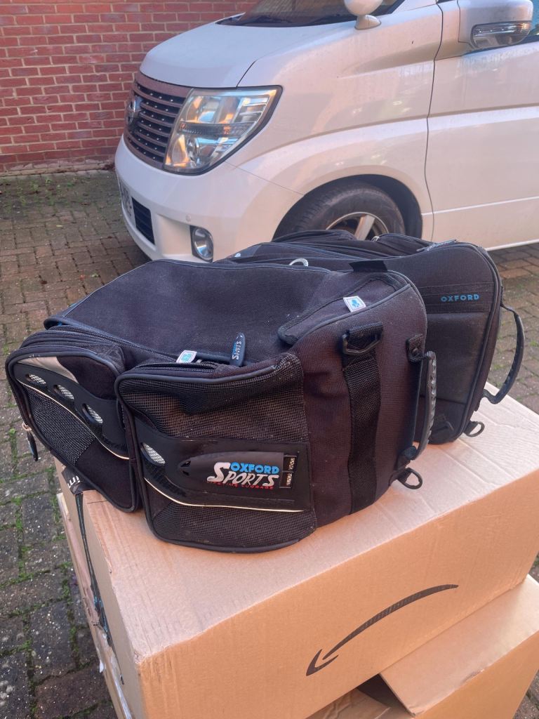 Through over saddle bags