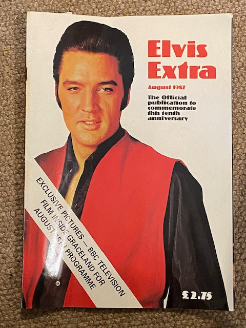 Elvis Magazine: 'Elvis Extra August 1987' **EX**