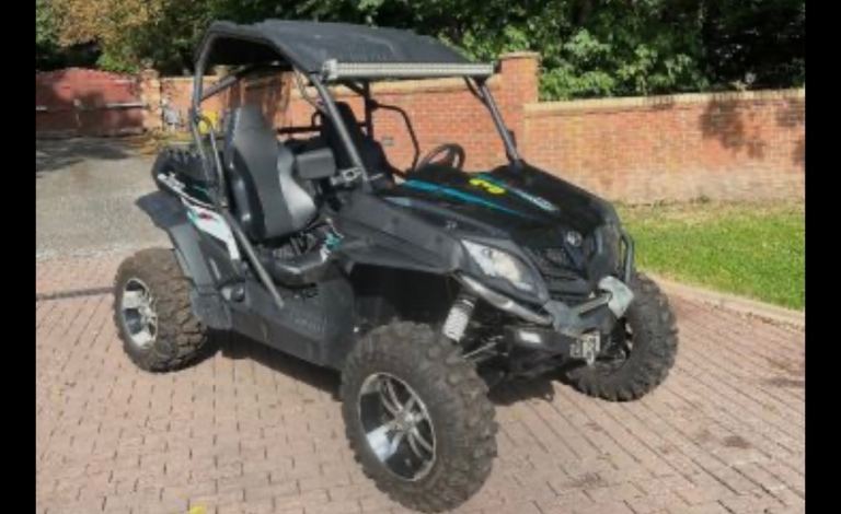 2008 CFMOTO ZFORCE 800-EX QUADZILLA 4X4 ONLY 207 MILES 