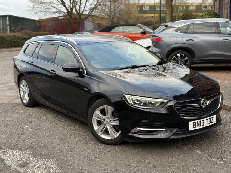 2019 Vauxhall Insignia 1.6 Tech Line Nav Sports Tourer Ecotec 5dr Black - FSH! MOT March 27!