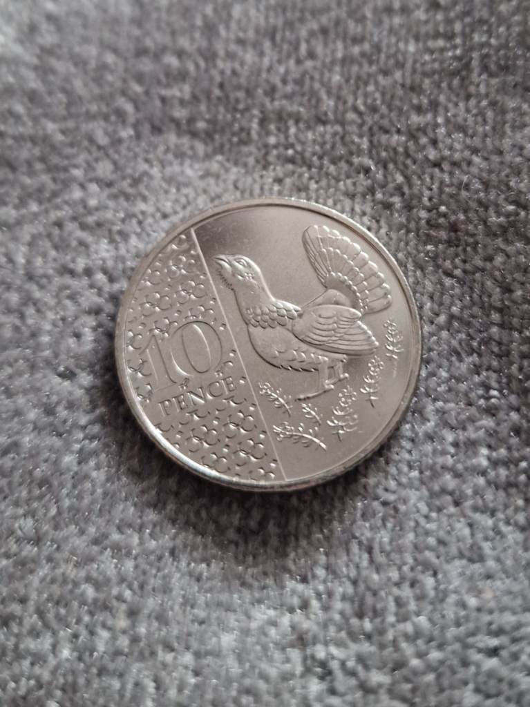 2026 King Charles III 10p Ten Pence Coin Capercaillie Endangered Bird ...