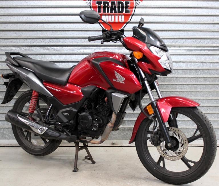 2022 22 HONDA CBF 125 M-M CB 125 F CB125F RED HPI CLEAR TRADE SALE NEW MOT 6K