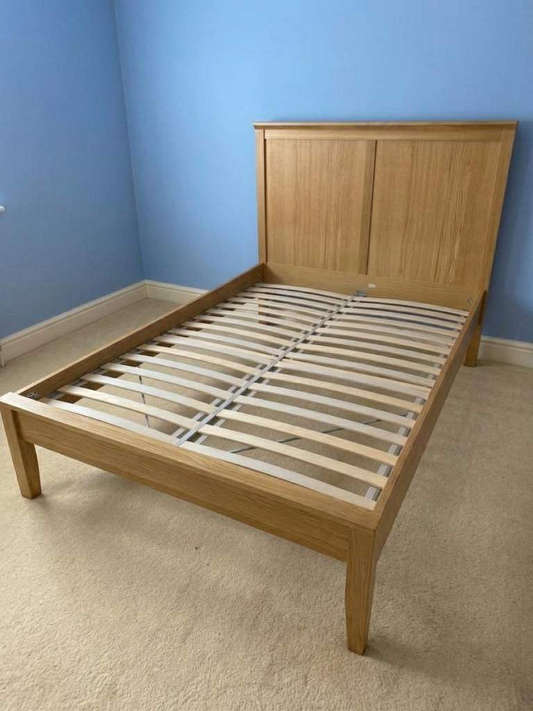 IKEA HEREFOSS King Size Solid Wooden Bed Frame (SAME DAY DELIVERY AVAILABLE)