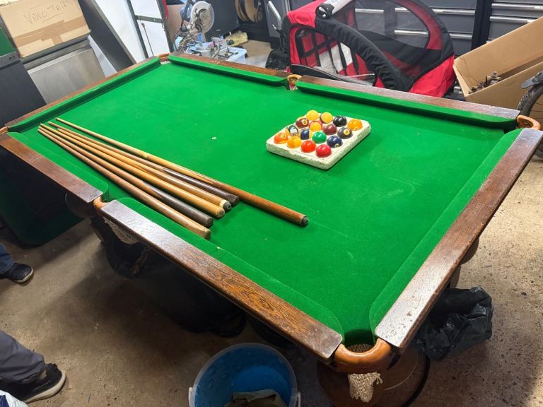 Antique Billiards/ Dining Table