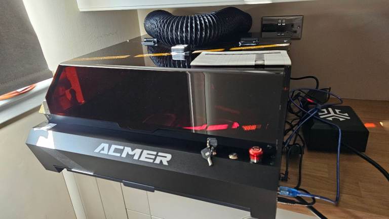Acmer P3 2in1 Laser Engraving Machine with Risers