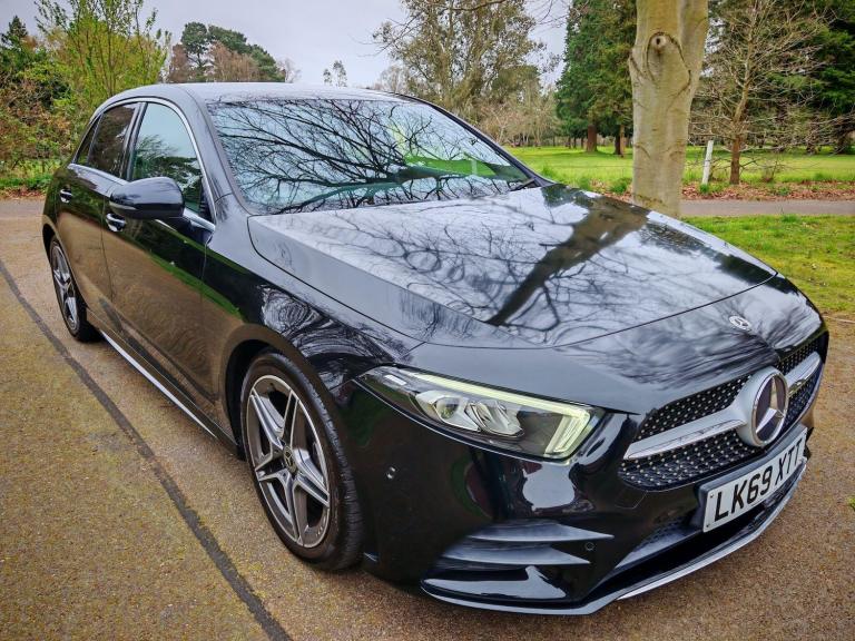 2019 Mercedes-Benz A-Class 1.5 A180d AMG Line (Executive) 7G-DCT Euro 6 (s/s) 5dr HATCHBACK Diese...