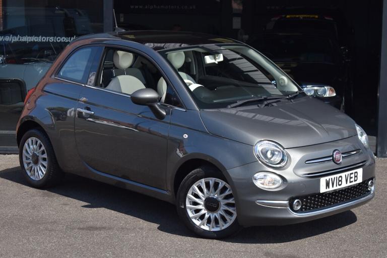 2018 Fiat 500 1.2 Lounge 3dr HATCHBACK PETROL Manual