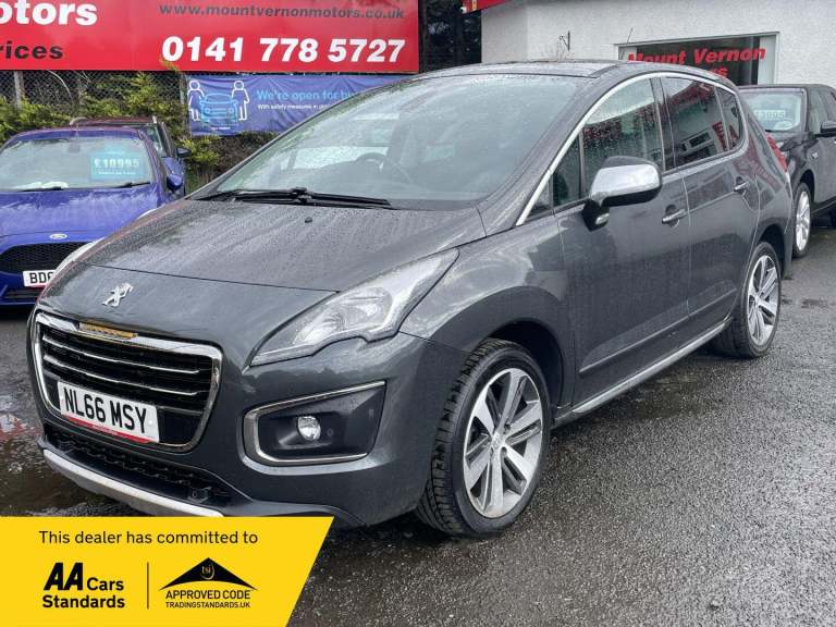 2016 Peugeot 3008 1.6 BlueHDi 120 Allure 5dr EAT6 HATCHBACK DIESEL Automatic