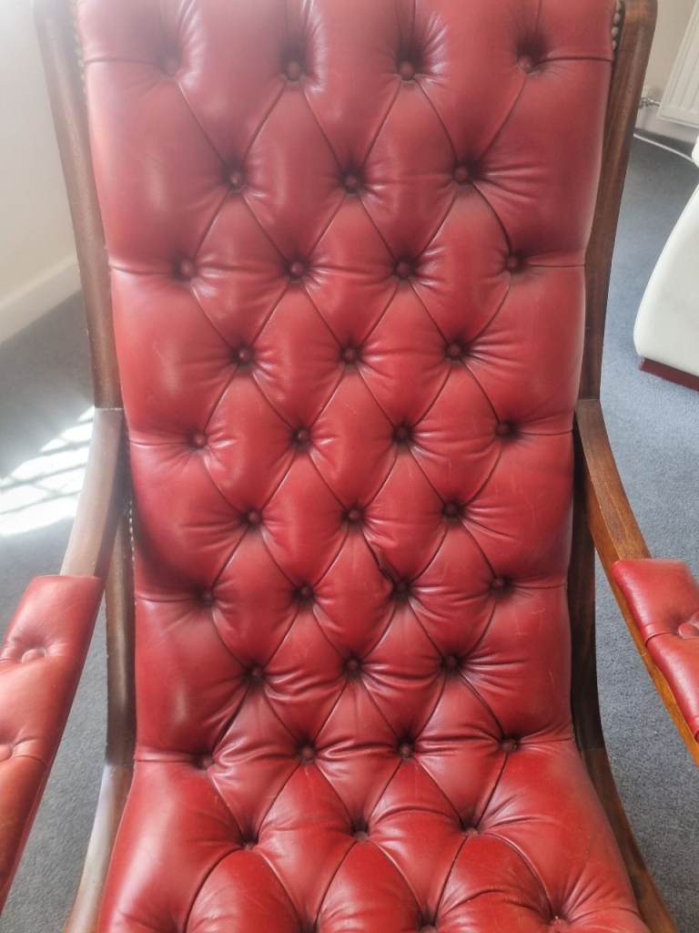 Antique Slipper Rocking Chair