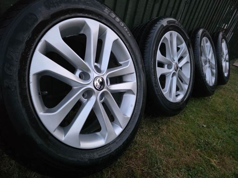 17" ALLOY WHEELS for VAUXHALL VIVARO, RENAULT TRAFIC, NISSAN NV300, FIAT TALENTO