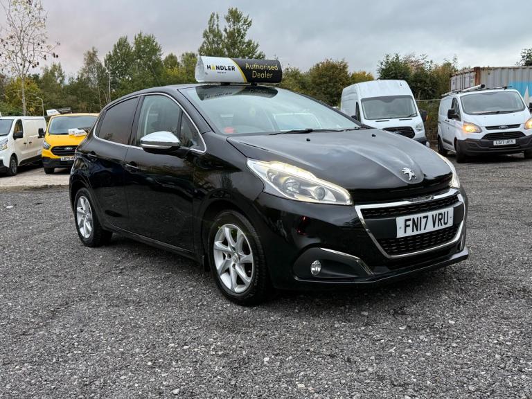 2017 Peugeot 208 1.2 PureTech 82 Active 5dr , Euro 6 , No VAT HATCHBACK Petrol Manual