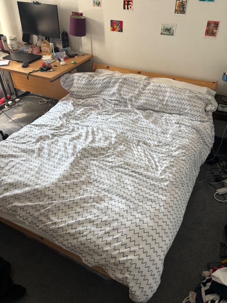 IKEA Double Bed and Mattress
