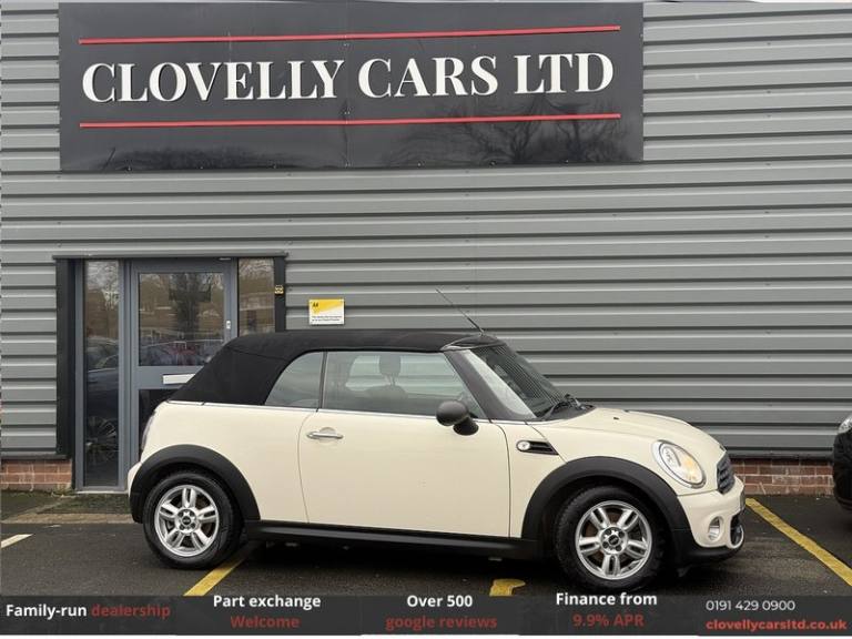 2013 MINI Convertible 1.6 One Convertible 2dr Petrol Manual Euro 6 (98 ps) Convertible Petrol Manual