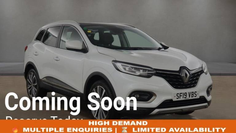 2019 Renault Kadjar 1.3 TCe S Edition SUV 5dr Petrol Manual Euro 6 (s/s) (160 ps) HATCHBACK Petro...