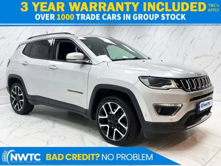 2019 Jeep Compass 1.4T MultiAirII Limited SUV 5dr Petrol Manual Euro 6 (s/s) (140 ps) ESTATE Petr...