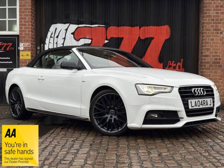 2016 Audi A5 2.0 TDI 190 S Line Spec Ed Plus 2dr Multitronic CONVERTIBLE DIESEL Automatic