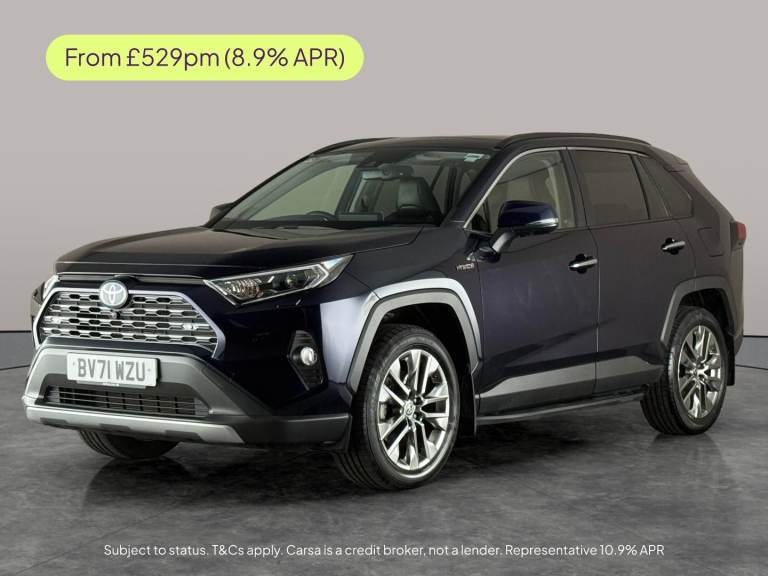 2021 Toyota RAV4 2.5 VVT-h GPF Excel SUV 5dr Petrol Hybrid CVT Euro 6 (s/s) (218 ps) - NAV - Suv ...