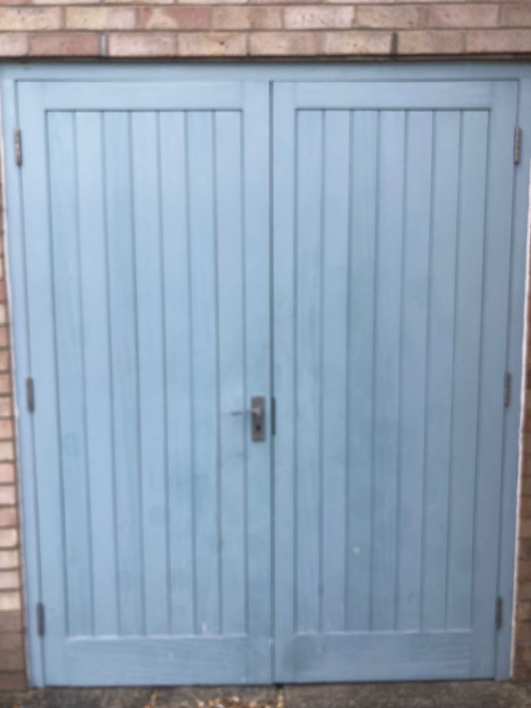 External double doors