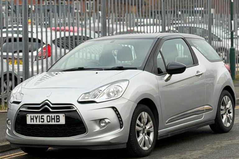 2015 Citroen DS3 1.2 PureTech Dsign Plus 3dr HATCHBACK Petrol Manual