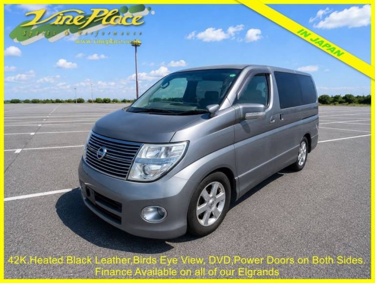 2009 Nissan Elgrand 2.5 Highway Star Black Leather Edition.Auto, 8 Seats,  MPV Petrol Automatic