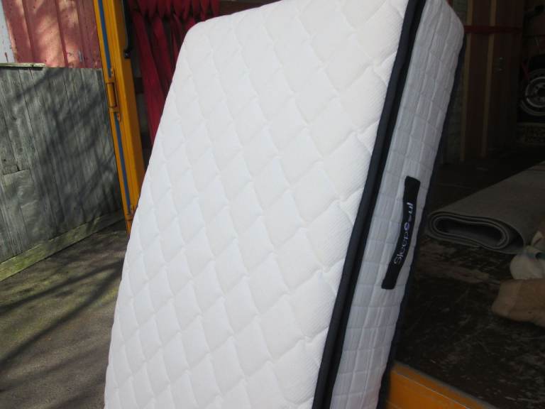 SUPER QUALITY SINGLE WHITE MATTRESS at HAVEN TRUST CHARITY SHOP