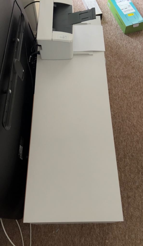 Argos Home Squares 1 Drawer TV Unit - White RRP: £65