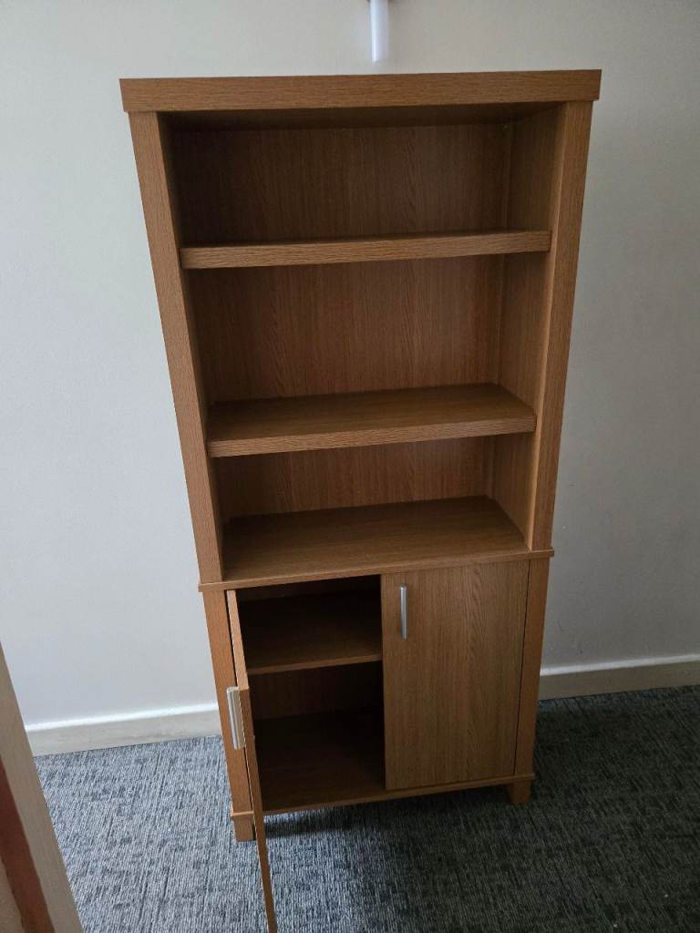 Pine wooden storage cabinet