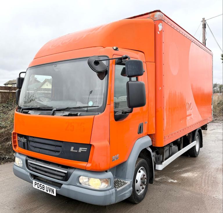 2009 DAF LF45,160 GRP BOX VAN 7.5 TON MANUAL GEARS ROLLER SHUTTER EEV