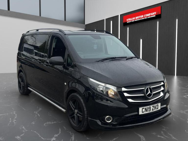 2019 Mercedes-Benz Vito 2.1 119 CDI BlueTEC Sport Crew Van G-Tronic+ RWD L1 Euro 6 (s/s) 5dr PANE...