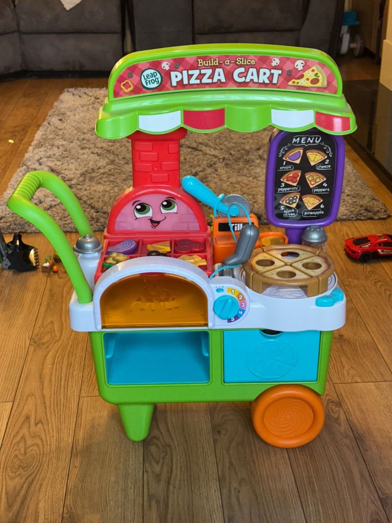 Leapfrog Build A Slice Pizza Cart 