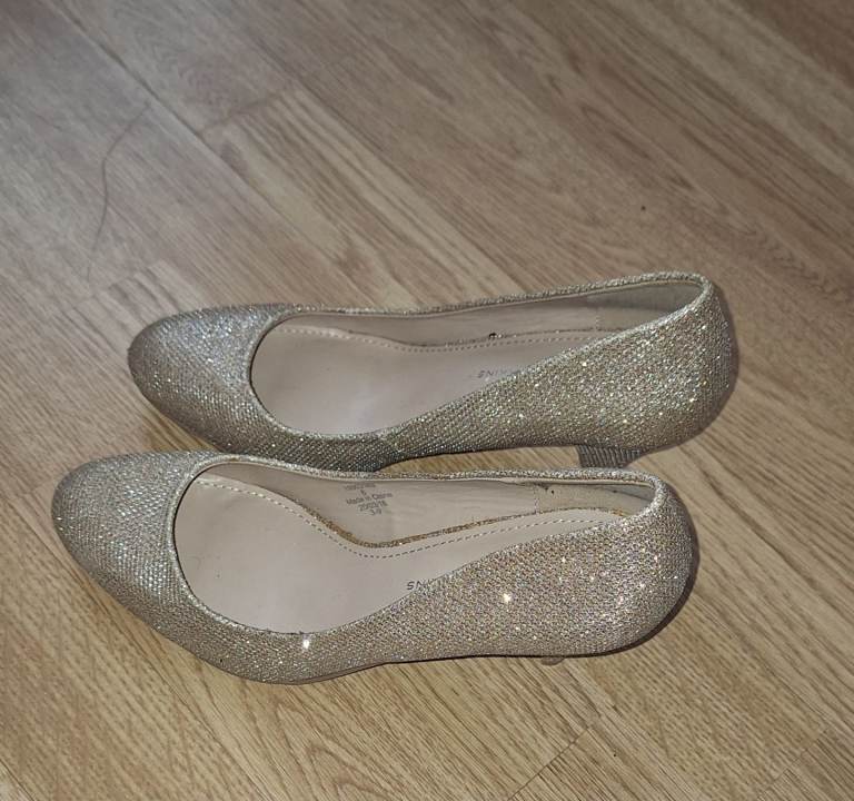 Glittery heels