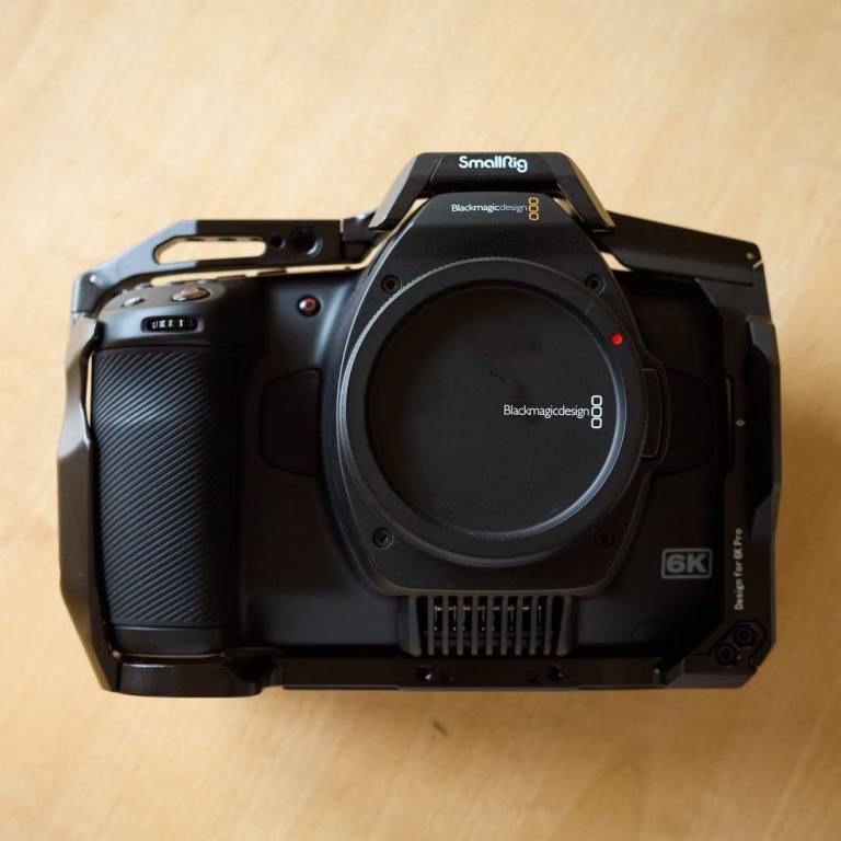 Blackmagic Design Pocket Cinema Camera 6K Pro EF with SmallRig Cage