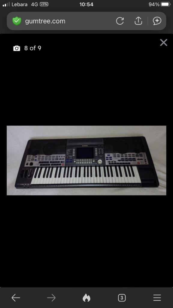 Yamaha PSR 9000 keyboard 
