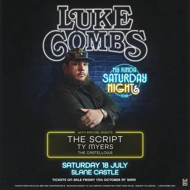 Luke combs Slane castle