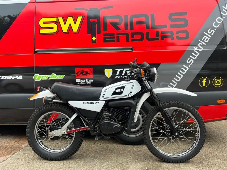 1980 Yamaha DT175 MX 171cc Classic Enduro Bike - Off-Road Scrambler Iconic Rare 