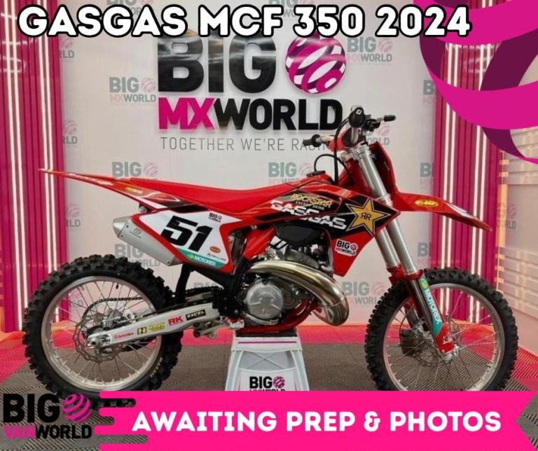 Gas Gas MCF 350 2024 - Only 13 Hrs - Stock