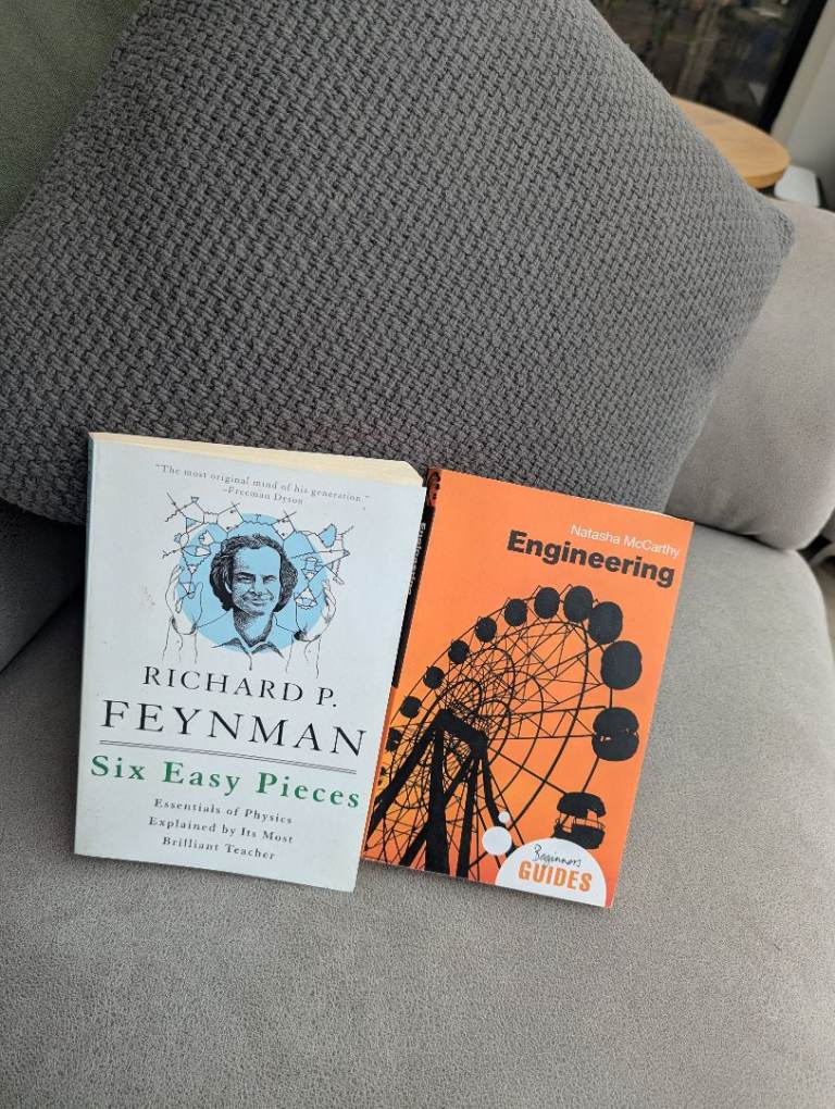 2 Books - Six Easy Pieces & Engineering 