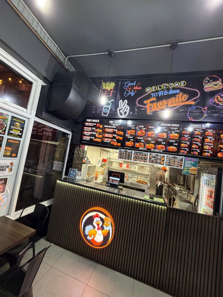 BUSY FAST FOOD SHOP FOR SALE GREAT LOCATION 