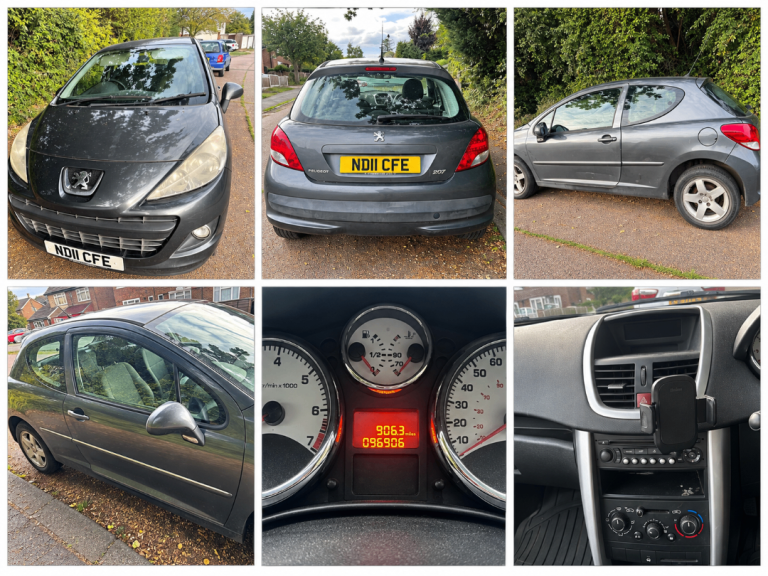 Peugeot, 207, Hatchback, 2011, Manual, 1360 (cc), 3 doors