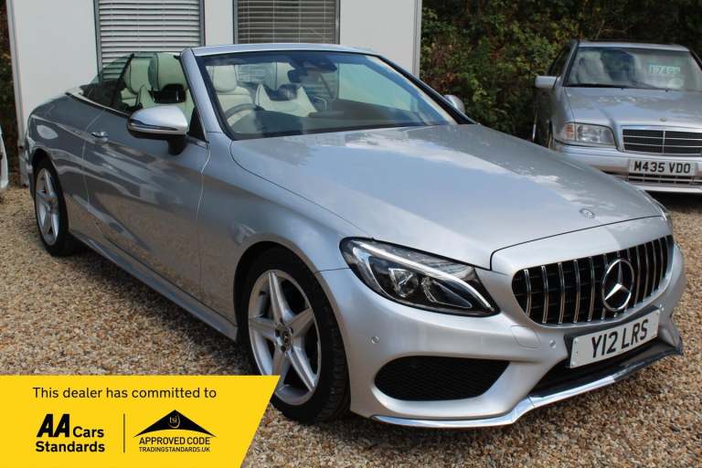 2017 Mercedes-Benz C Class C220d AMG Line 2dr Auto CONVERTIBLE DIESEL Automatic