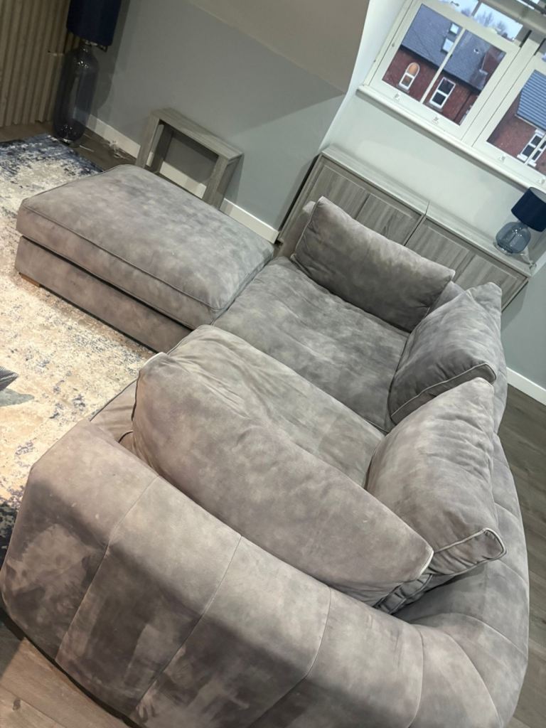 Sofology sofa chair and footstool 