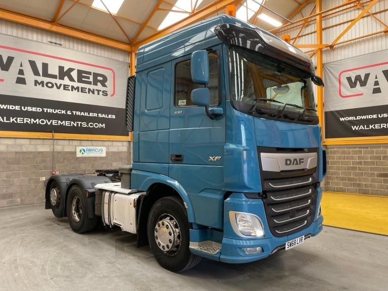 DAF XF106 530 *EURO 6* SPACE CAB 6X2 TAG AXLE TRACTOR UNIT - 2019 - SW68 LVR