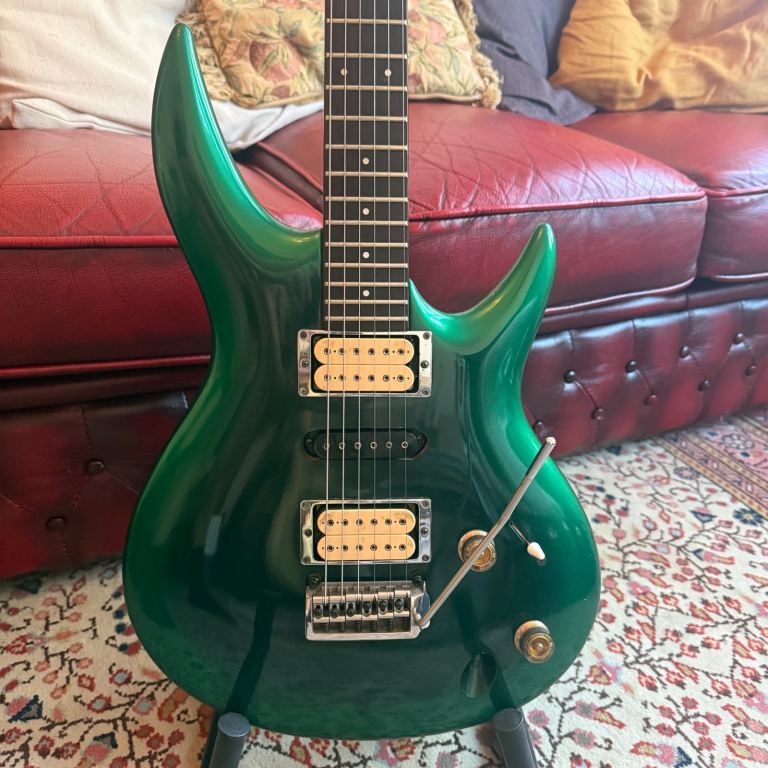 image for Ibanez Maxxas MX3 1988 Black Hall Electric Guitar Made In Japan