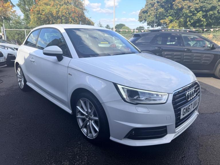 2017 Audi A1 1.4 TFSI S line Euro 6 (s/s) 3dr HATCHBACK Petrol Manual