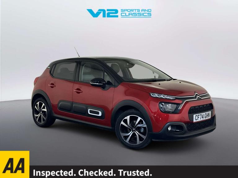 2024 Citroen C3 1.2 PureTech MAX Hatchback 5dr Petrol EAT6 Euro 6 (s/s) (110 ps) Hatchback Petrol...